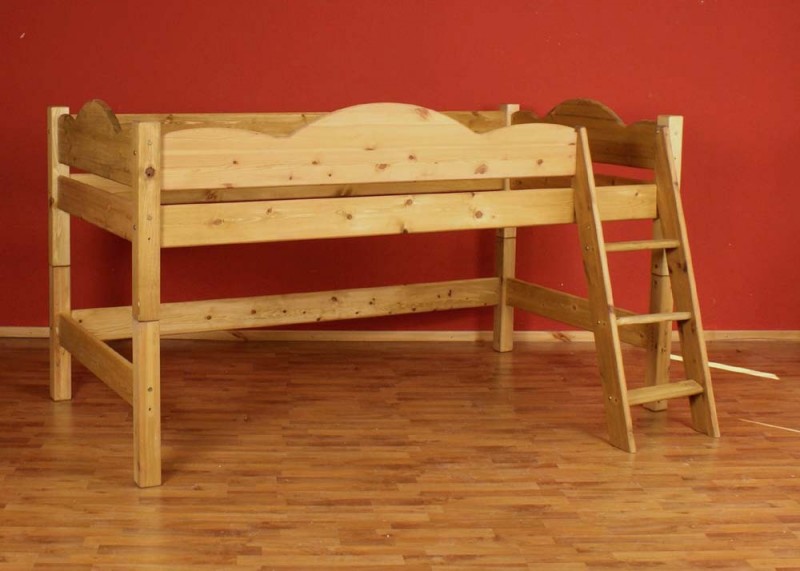 Spielbett tim wolke dahlhaus kiefer, h 112 cm spielbetten Spielbetten