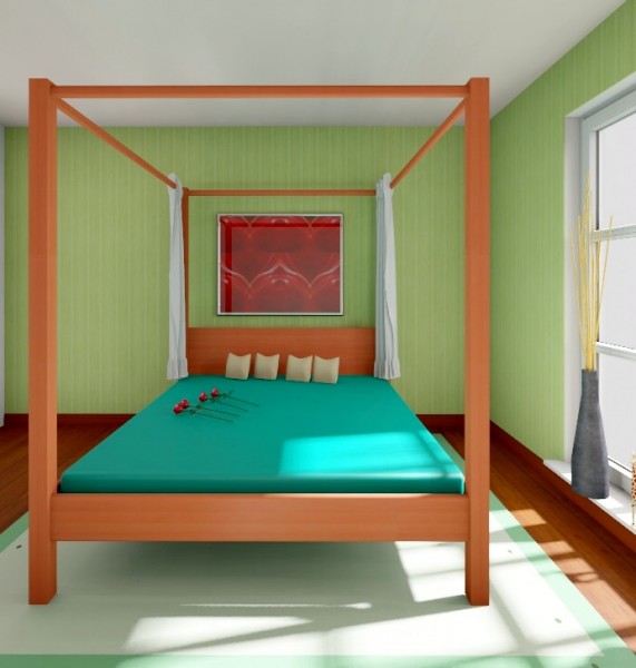 Himmelbett "elsa" dahlhaus massivholz buche himmelbetten